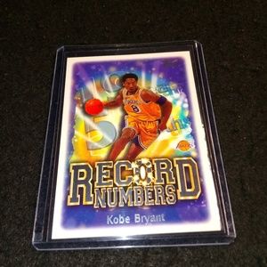 1999 Topps Record Numbers Kobe Bryant